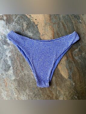 Buffbunny Chasing Waterfalls Bikini Bottom Lavendear Bossy Print Women's Large